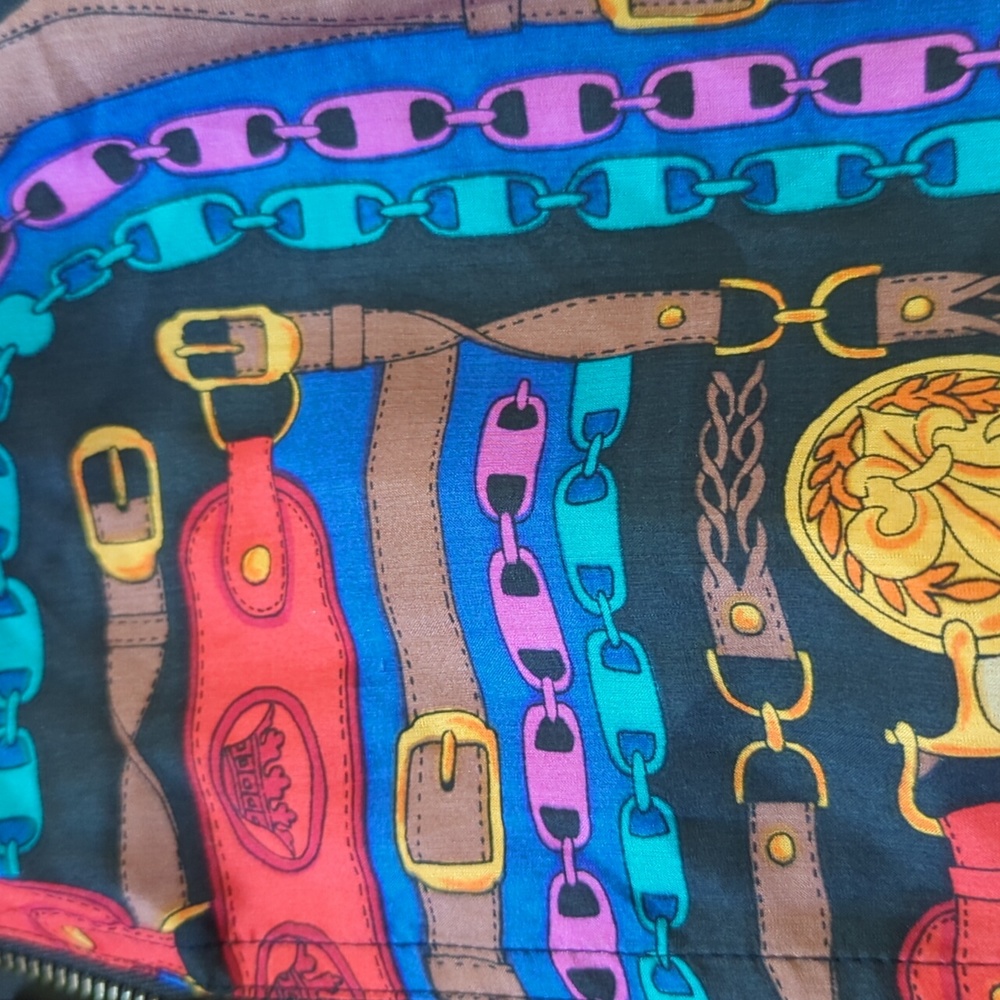 Vintage 100% Silk Activologyy zip up jacket - Picture 3 of 8